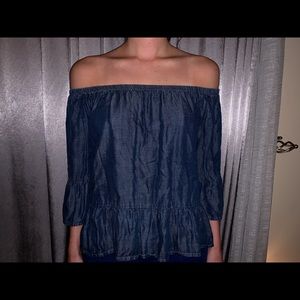 Off shoulder top
